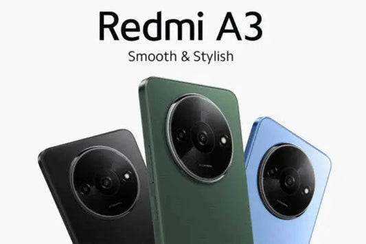 [Smart Phones] XIAOMI Redmi A3 6.71" 128GB+4GB 4G Network 5000mAh Battery 8MP AI Camera 10W Fast Charging Fingerprint Sensor Android 14 Smart Phones