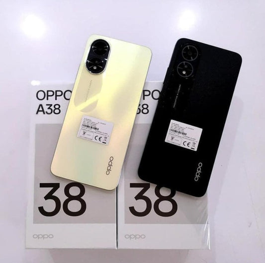 [Smart Phones] Brand New OPPO A38 4GB+128GB 50MP AI Camera 6.56" 90Hz Sunlight Display 33W 5000mAh Type-C Charge Android 13 4G Dual Sim Smart Phones