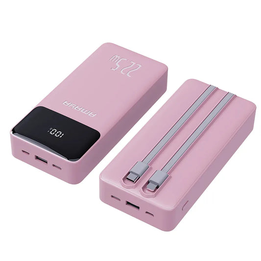 Amaya APW-13 power bank 20000mAh 22.5W super fast charging with 2 lines