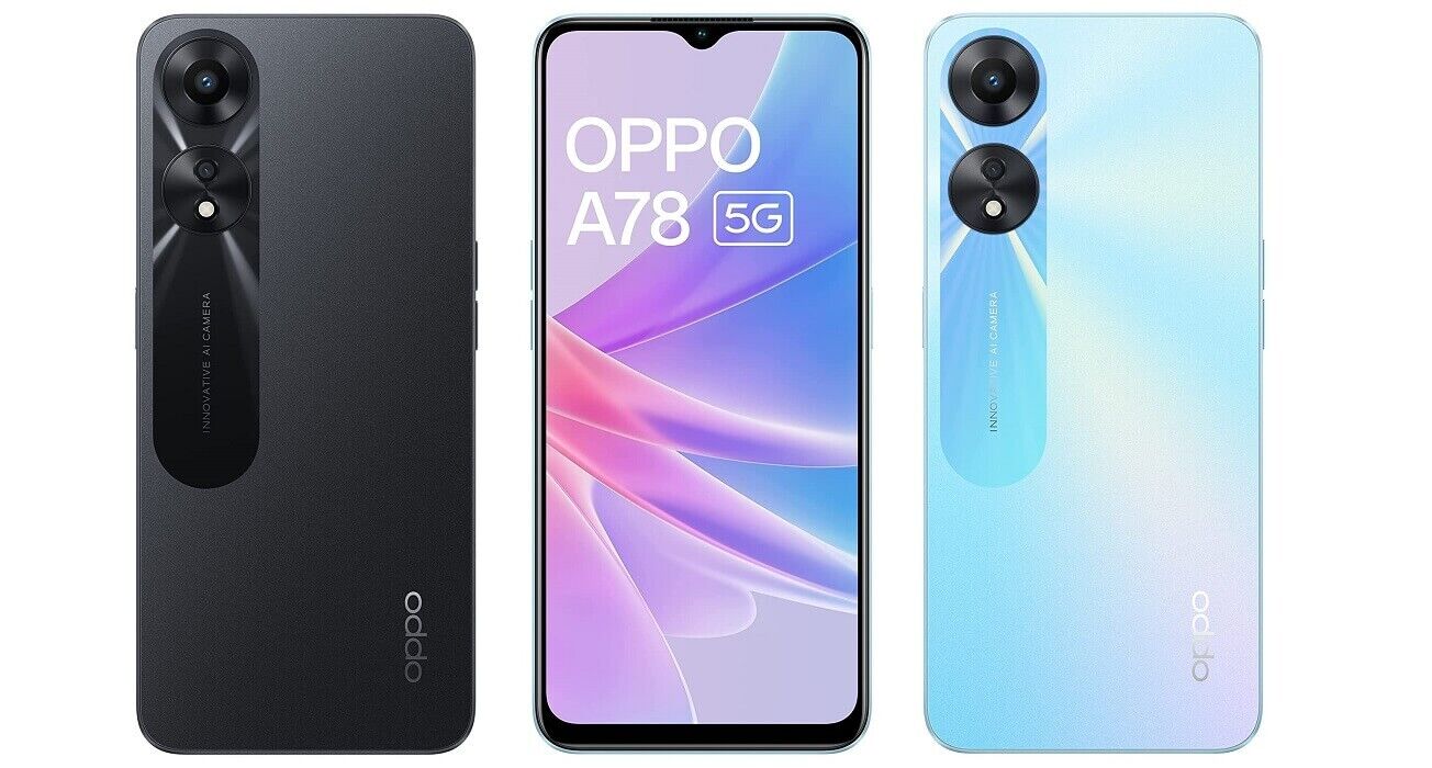 [Smart Phones] Brand New OPPO A78 16(8+8)GB+256GB 50MP Camera Snapdragon 680 6.43" 90Hz AMOLED Screen 7.9mm Thickness 67W 5000mAh Type-C Charge Android 13 Fingerprint Unlock Smart Phones